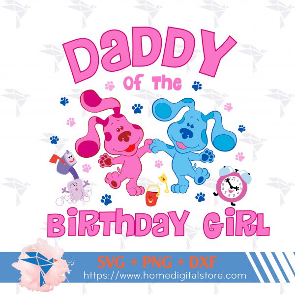 Daddy of the Birthday Girl Blues Clues