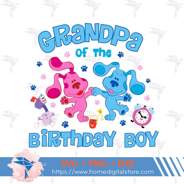 Grandpa of the Birthday Boy Blues Clues
