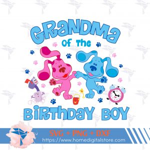 Grandma of the Birthday Boy Blues Clues