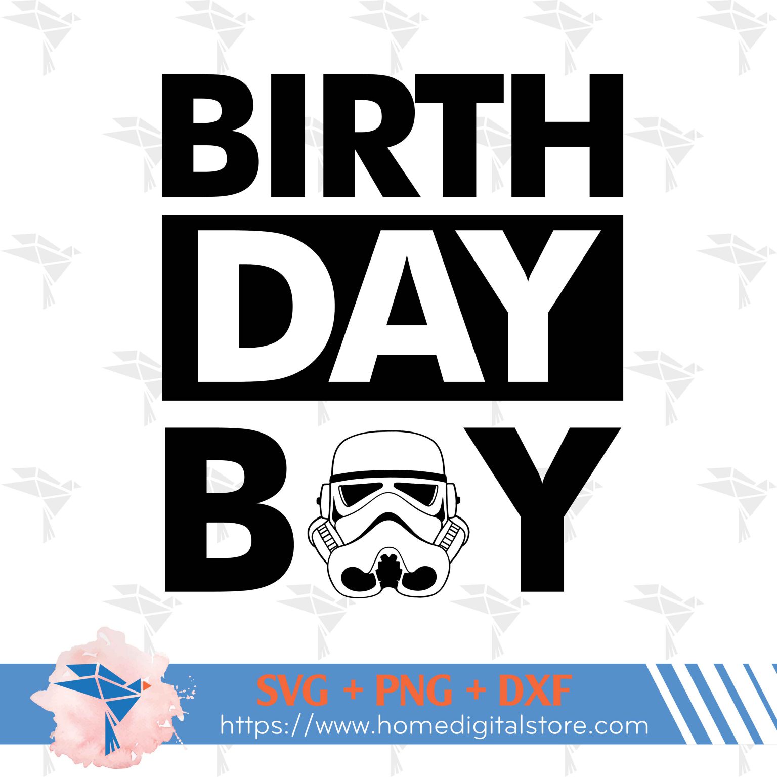 Birthday Stormtroopers Free SVG, PNG, DXF