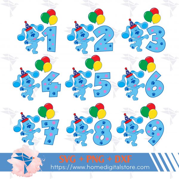 Blues Clues Numbers 01