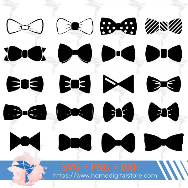 Bow Tie Silhouette