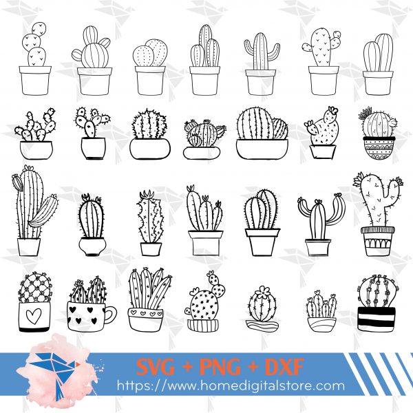Cactus Outline