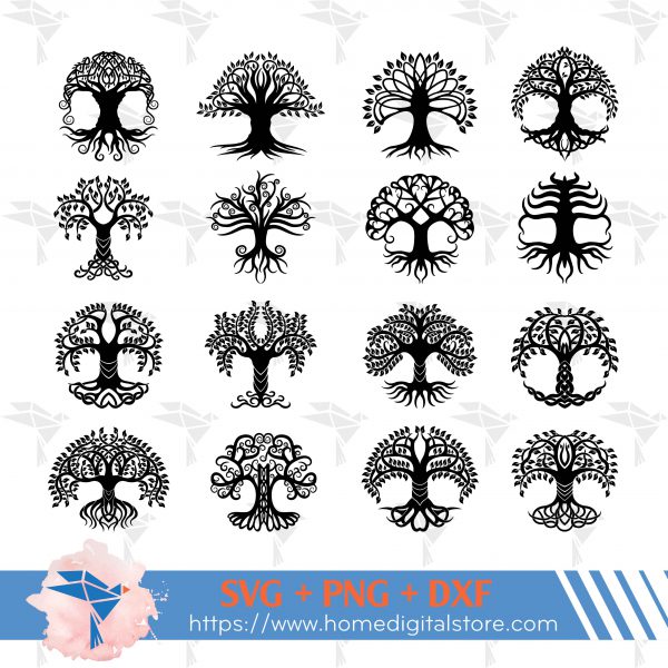 Celtic Tree Silhouette