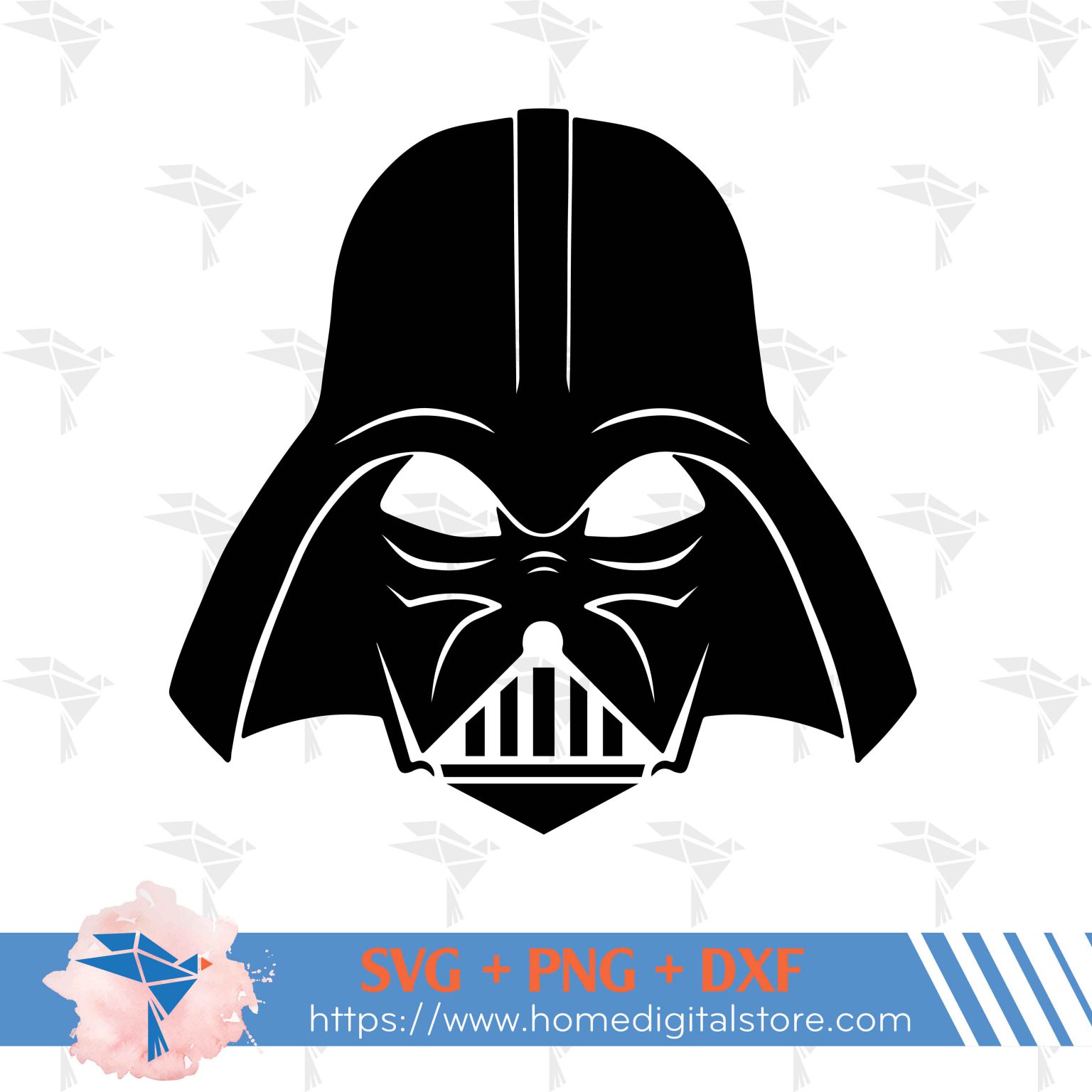 Darth Vader Free SVG, PNG, DXF