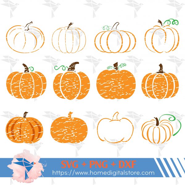 Distressed Pumpkin