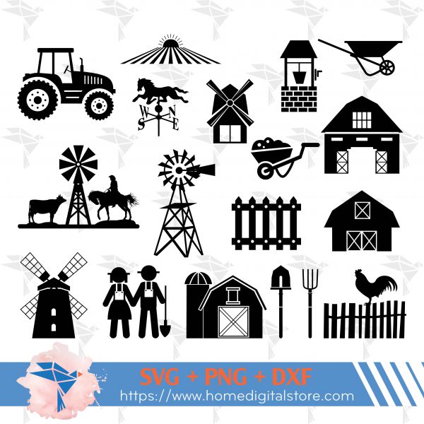 Farm Silhouette