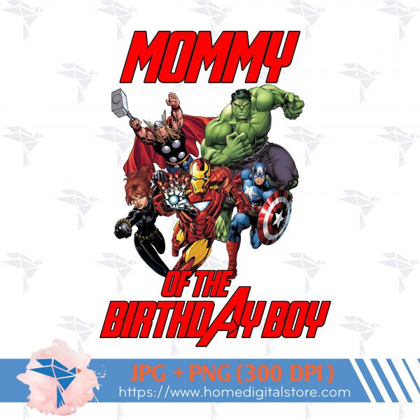 Mommy of the Birthday Boy Avenger