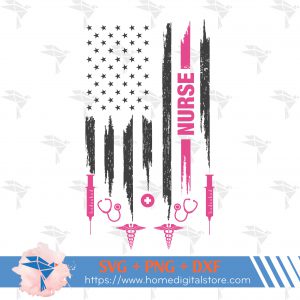 Nurse US Flag