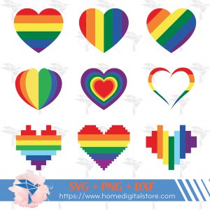 Rainbow Heart