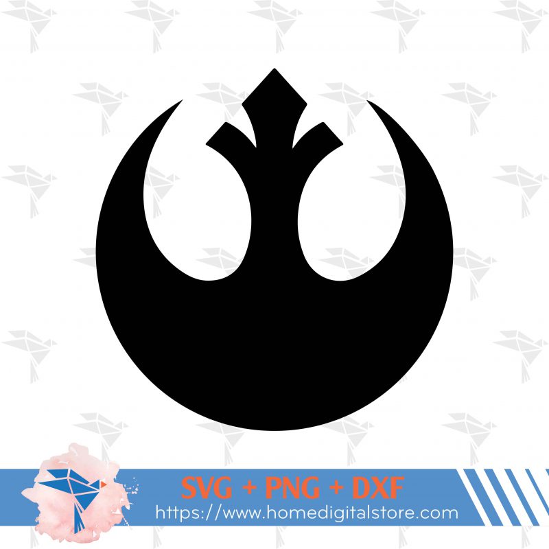 Rebel Alliance Free SVG, PNG, DXF