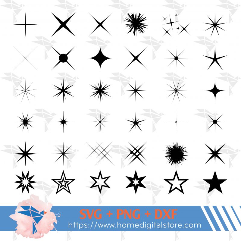 Diamond Silhouette SVG, PNG, DXF