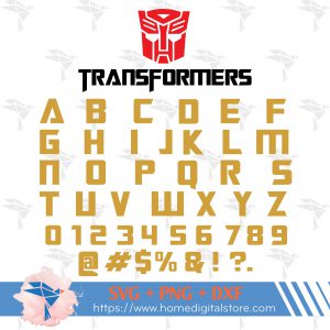 Transformers Font