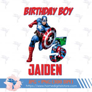 Birthday Captain American