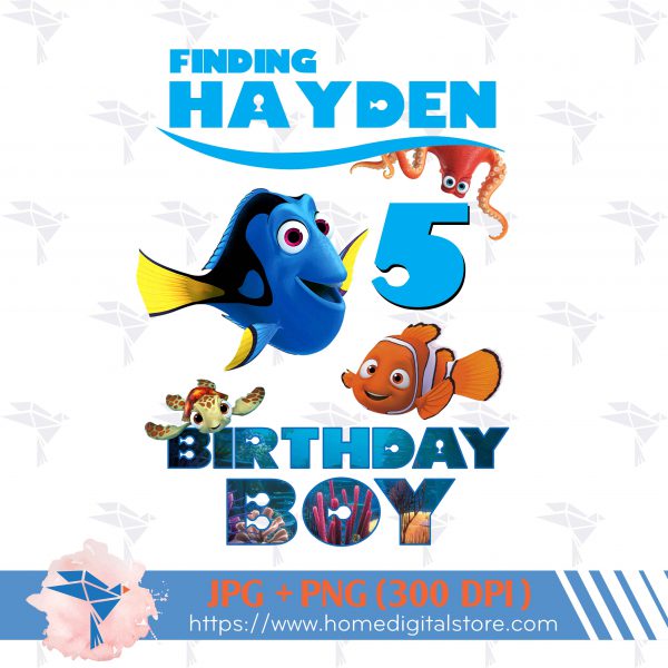 Finding Nemo Birthday Boy