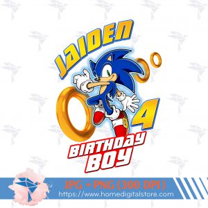 Sonic Birthday Boy