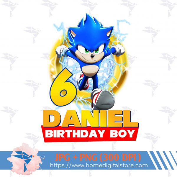Sonic Birthday Boy