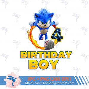 Birthday Boy Sonic
