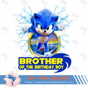 Brother of the Birthday Boy Sonic