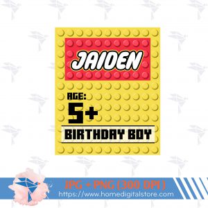 Lego Birthday Boy