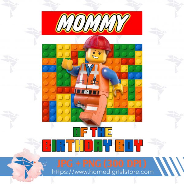 Mommy of the Birthday Boy Lego