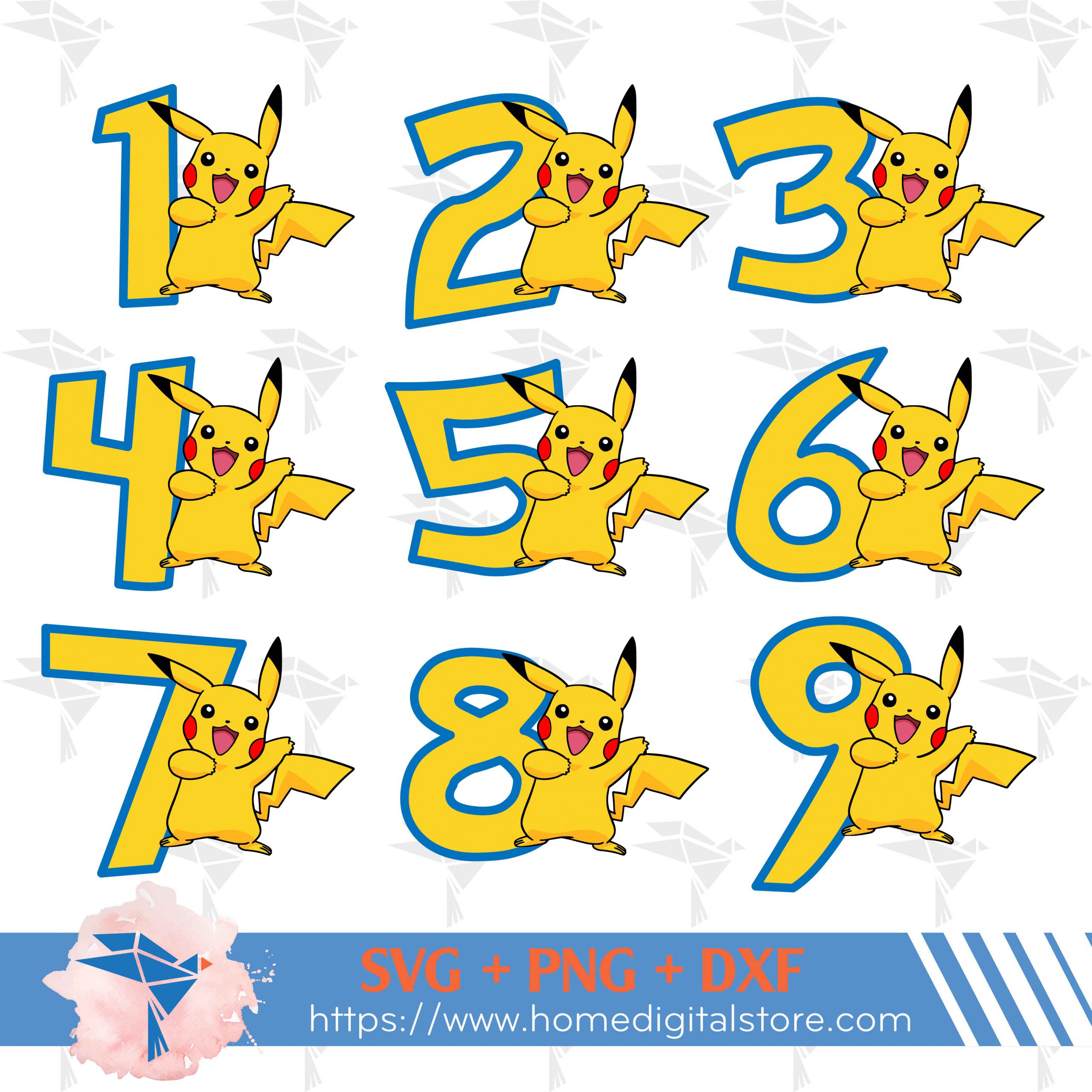 Pokemon Pikachu Logo Svg