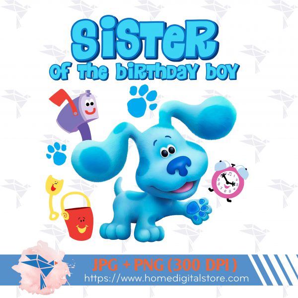 Sister of the Birthday Blue's Clues