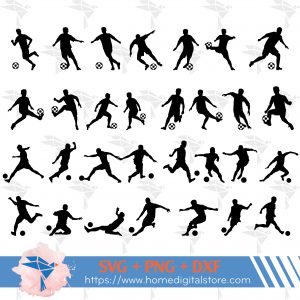 Soccer Player Silhoutte