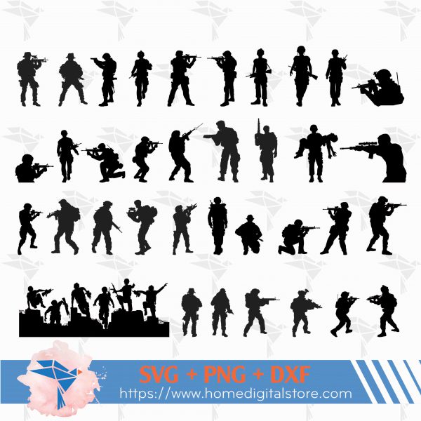 Solider Silhouette