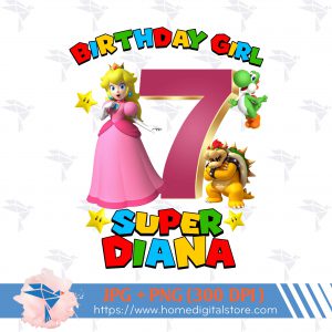 Birthday Girl Super Mario