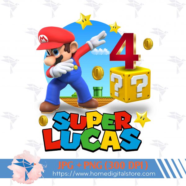 Birthday Boy Super Mario