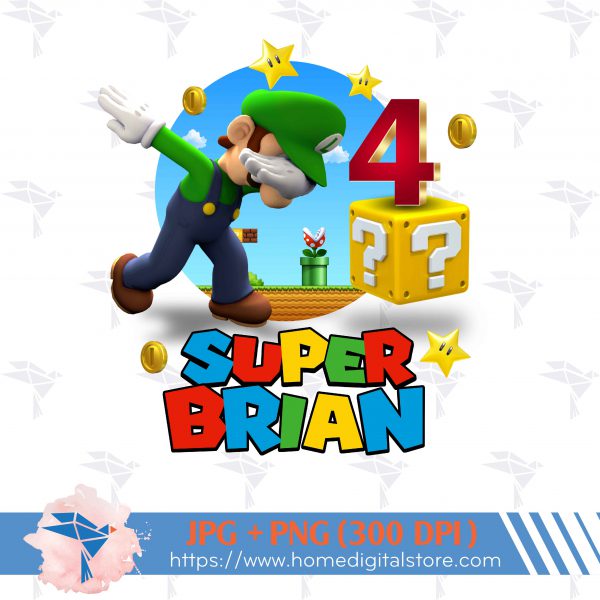 Birthday Super Luigi