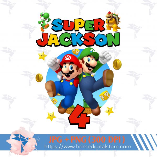 Birthday Boy Super Mario