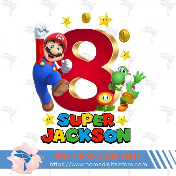 Birthday Boy Super Mario