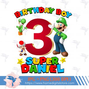 Super Luigi Birthday Boy