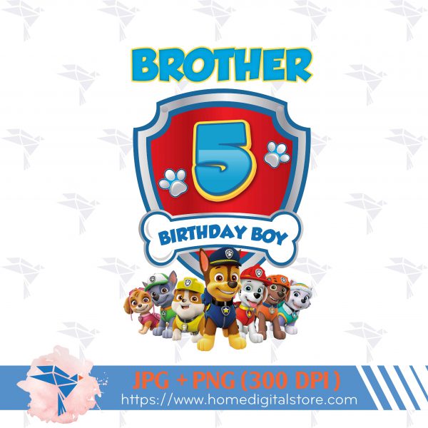 Brother Patrol Birthday Boy