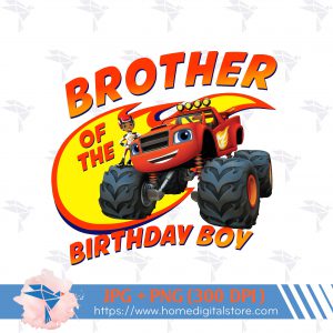 Brother Blaze Monster Birthday Boy