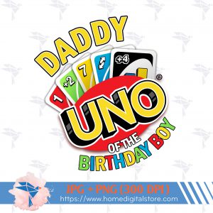 Daddy of the Birthday Boy UNO