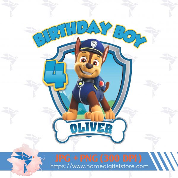 Patrol Birthday Boy