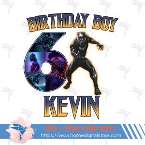 Birthday Boy Black Panther
