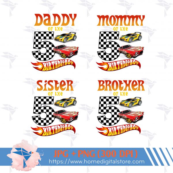 Hot Wheels Birthday Family