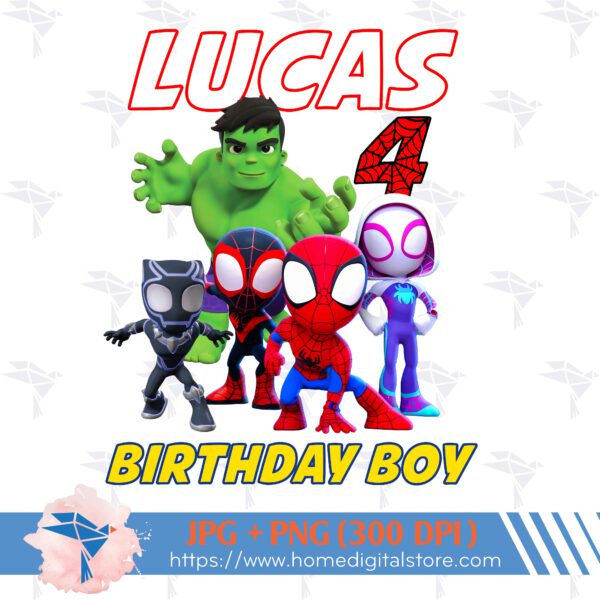 Spidey Birthday
