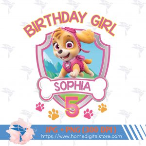 Paw Patrol Birthday Girl