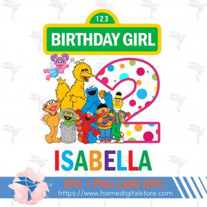 Birthday Girl Sesame Street