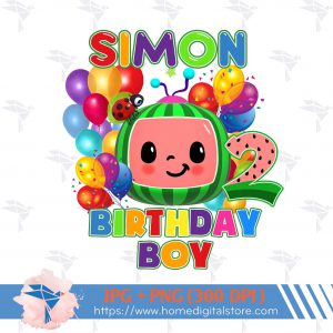 2nd Birthday Boy Cocomelon