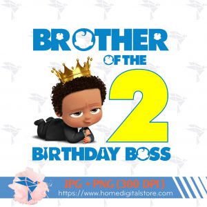 Brother of the Afro Birthday Boy Boss