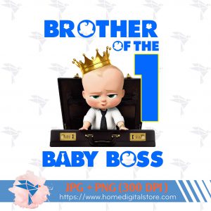 Brother of the Birthday Baby Boy Boss