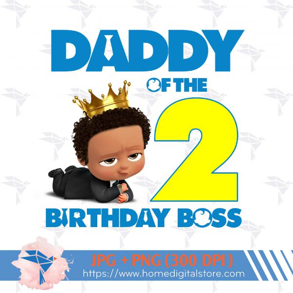 Daddy of the Afro Birthday Boy Boss