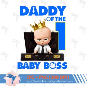 Daddy of the Birthday Baby Boy Boss