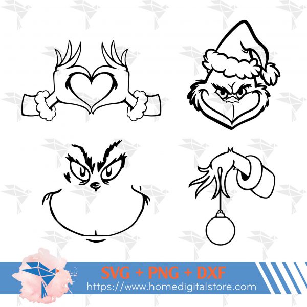 Grinch Outline